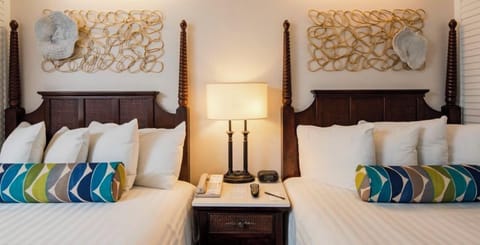 Unit with 2 Double size beds