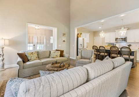 Fully Furnished living room space for everyone to gather