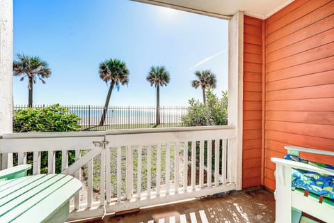 Beach front with a view!