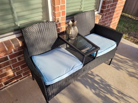 Front porch with lovely views of sunshine