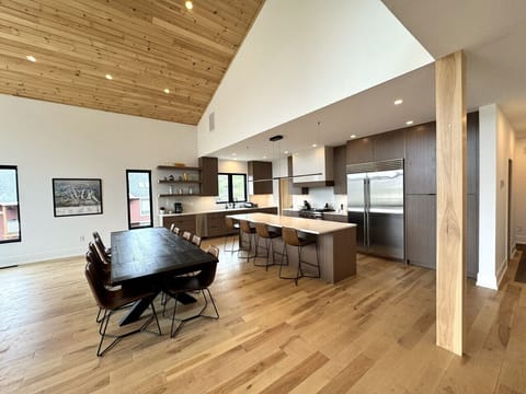 Kitchen + Dining Seating for 14