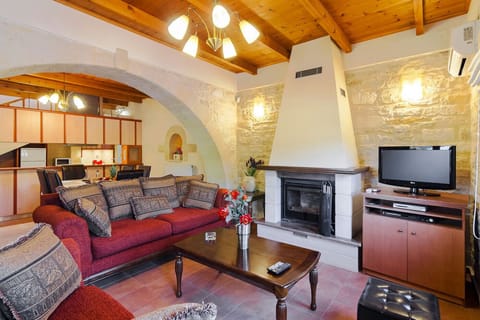 Open plan living room