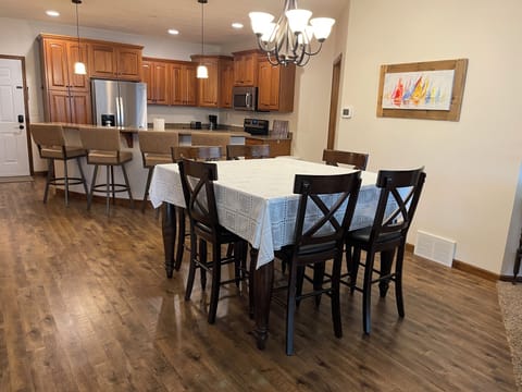 Dining table with room for 6