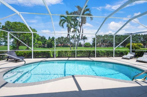 Private Pool overlooking Golf Course