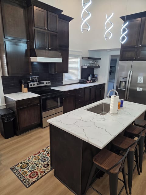 A kitchen made for cooking together, sharing stories and creating warm memories