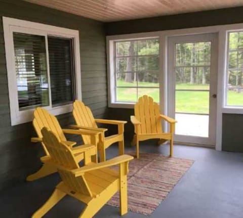 Yellow Four Season Porch