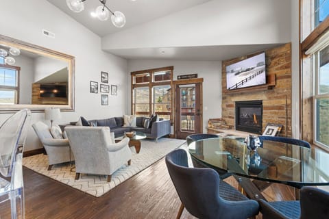 Village at the Shores 1289-302-Living Room and Dining Table