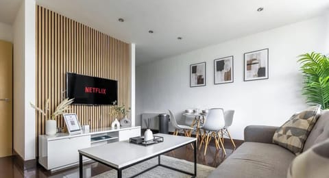 Lounge & Dining at Valore Property Services Short Lets & Serviced Accommodation