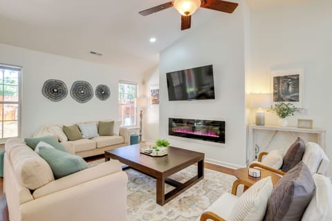 Simpsonville Vacation Rental | 4BR | 2BA | 1,850 Sq Ft | 2 Steps to Enter