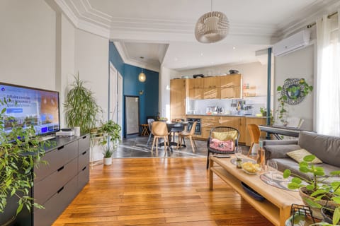 Living and dining room