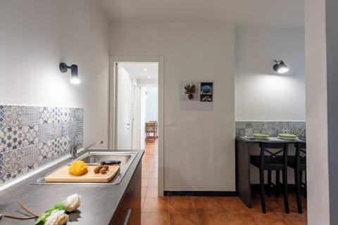 Kitchen and dining area