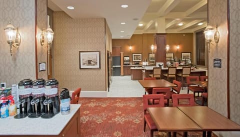 Start your morning with a relaxed breakfast seating area.