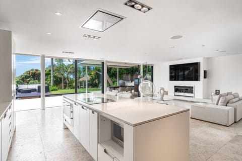 Kitchen and living room