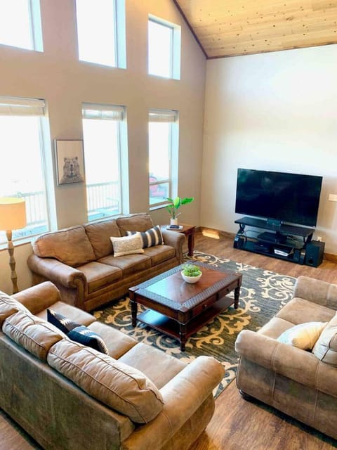 living room with seating for all