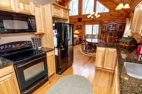 Kitchen to dining room