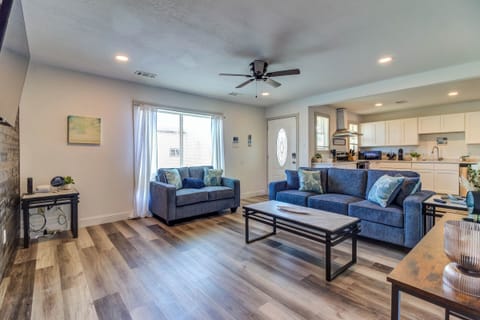 Open living room concept