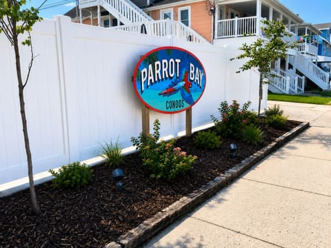 Front of Parrot Bay property