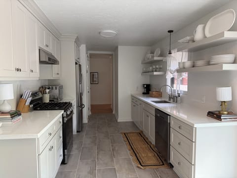 The kitchen is completly renovated with all new appliances and fully appointed.