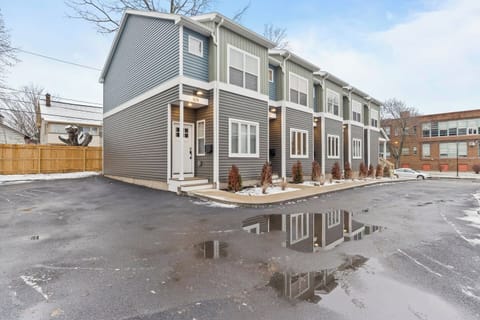 Explore the city with ease from our modern 2BR townhome, where free on-site parking means you can spend less time worrying about logistics and more time enjoying your trip.
