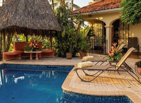 Thoughtful details throughout the villa create a calm, wellness-focused jungle retreat.