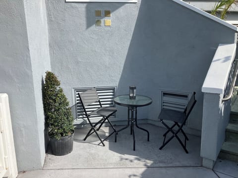 have your morning coffee or an evening beverage out side while barbecuing.