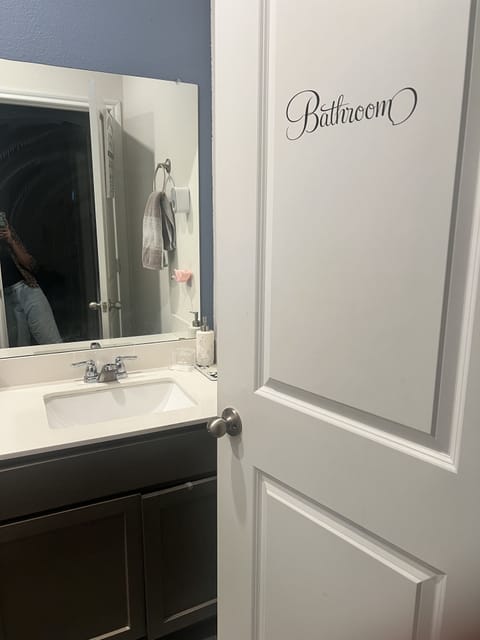 Downstairs full size bathroom