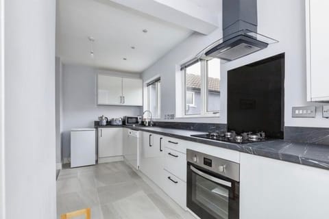 Large open plan kitchen 