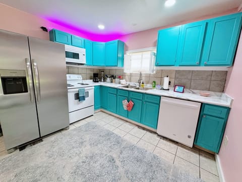This fun and functional kitchen is fully stocked and ready for memory making!