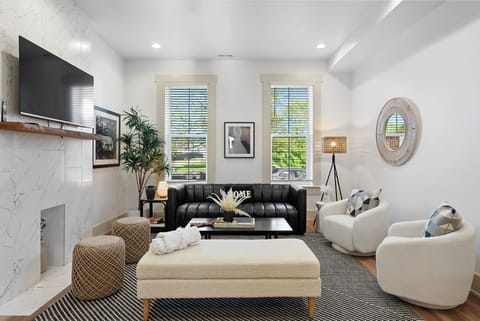 Cozy up with a book or binge-watch your favorite shows in our remodeled living space – comfort at its best.