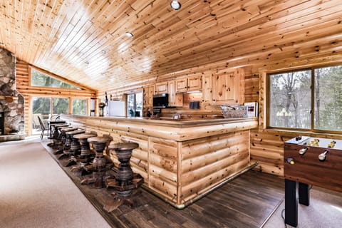 Bar Seating in Kitchen