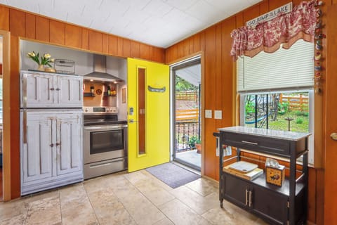 Upon entering the main house