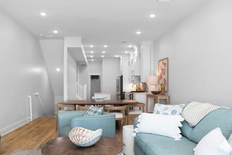 Living Room, Dining Area and Kitchen