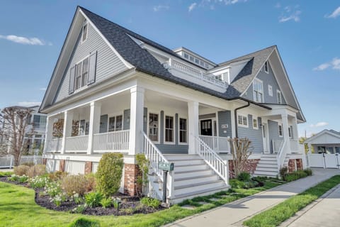 Welcome to your luxury Stone Harbor retreat just steps from the beach and 96th Street shops.