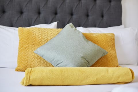 Sleep Peacefully in This Cozy, Hotel-Quality Bedroom