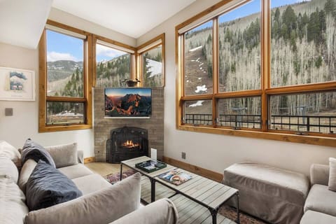 Light, bright and a TRUE ski IN/OUT!