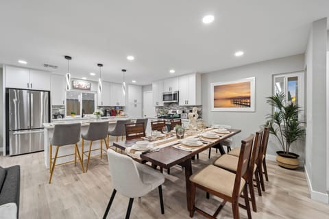 Inviting dining area perfect for shared meals and cozy gatherings.