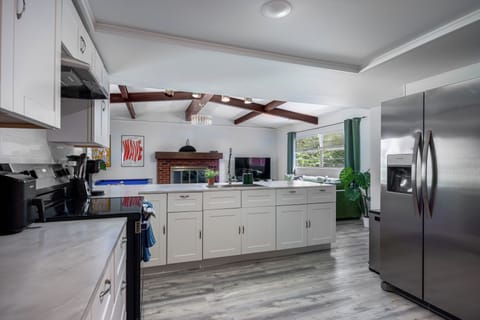 Modern appliances for the fully equipped kitchen