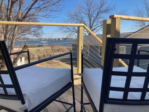 Lake views from the deck