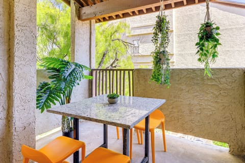 Private Balcony | Dining Area | 2-Story Condo