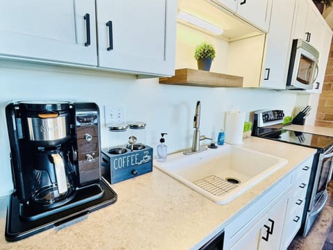 Your Morning Ritual Spot
The Ninja coffee bar awaits with all the fixings. Whether it's a slow morning or you're headed to Cedar Point, you’ll start with a perfect cup.