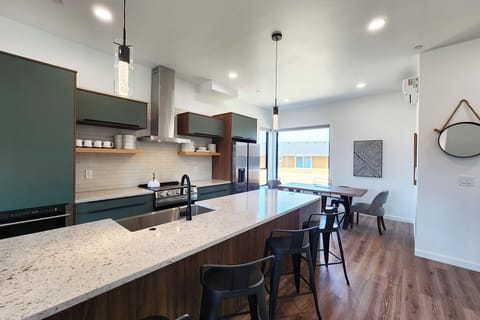 Gourmet kitchen for the cook in the family.