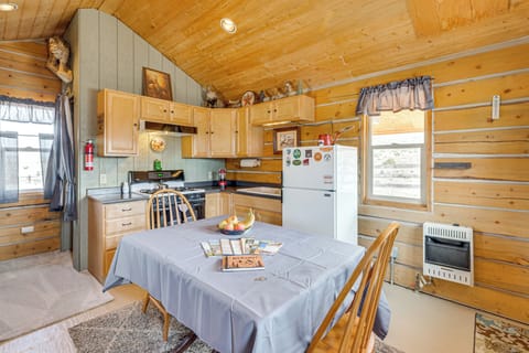 Kitchen Cabin Interior | Twin Bunk Bed | Wall Heater | Cooking Basics