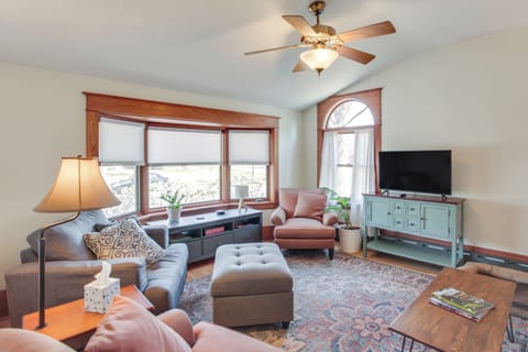 Saint Paul Vacation Rental | 3BR | 2BA | 1,535 Sq Ft | Stairs Required