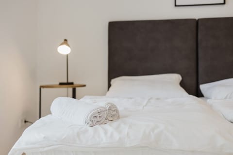 Komfortables Schlafzimmer mit liebevollen Details.