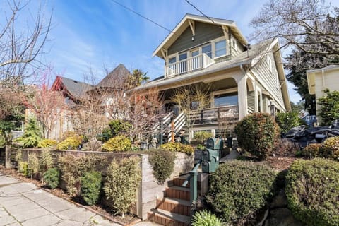 Street view of the main house - this basement apartment is accessed via a separate entrance at the back of the house.
