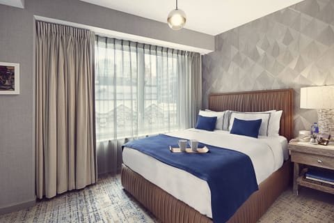 Bedroom. Interior and views may vary based on location and availability.