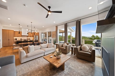 Open Concept Main Level Living Area