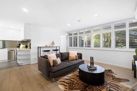 Light-filled living room