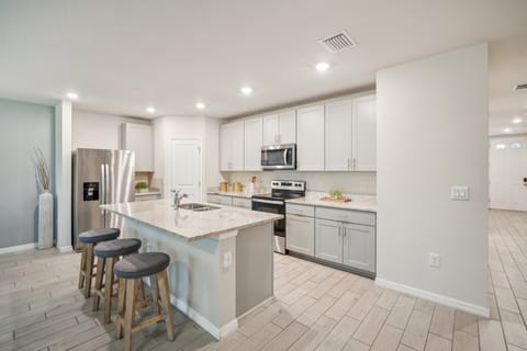 Indoors, Kitchen, Floor, Bar Stool, Furniture