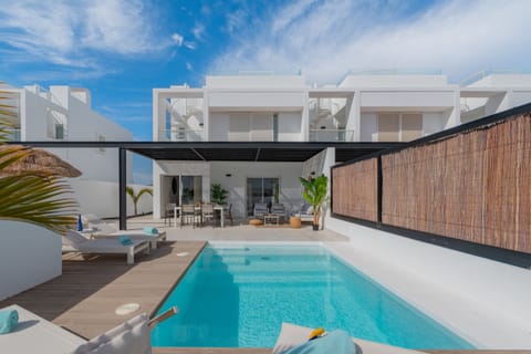 Crystal clear private pool and spacious sunny terrace.